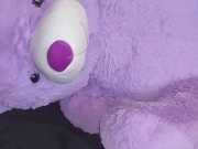 Side view fucking teddy bear from behind 🧸 12/16