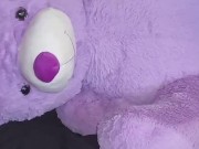 Side view fucking teddy bear from behind 🧸 13/16