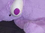 Side view fucking teddy bear from behind 🧸 2/16