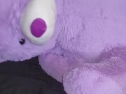 Side view fucking teddy bear from behind 🧸 4/16
