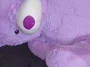 Side view fucking teddy bear from behind 🧸 6/16