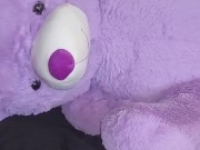 Side view fucking teddy bear from behind 🧸 9/16