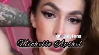 sexy shemale colombiana whit big dick, cumming in show webcam and ...