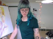 painting MollySnacks!