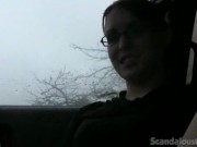 Ameara Mastubate in Car 6/16