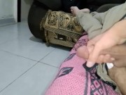 Peguei Meu irmão  No Fraga Batendo Punheta e Falando Safadeza Pra Namorada