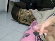 Peguei Meu irmão  No Fraga Batendo Punheta e Falando Safadeza Pra Namorada 7/16