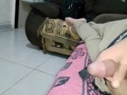 Peguei Meu irmão  No Fraga Batendo Punheta e Falando Safadeza Pra Namorada 9/16