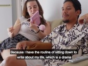 Martina, coquetea descaradamente con el amigo de su Padre 3/16