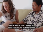 Martina, coquetea descaradamente con el amigo de su Padre 6/16