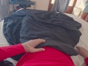 MILF Stepmom Pleasures Injured Stepson To Get The Cum She's Been Craving 1/16