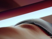 WOWGIRLS Super hot blonde model Diana Heaven playing with her pussy in this solo video 2/16