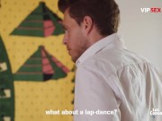 Lovely Babe Julia De Lucia Raunchy Fuck With Couple In Consolation Threesome - VIP SEX VAULT 9/16