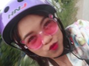 Asian school girl with pink skirt licked and fucked as she deserved part 2 1/16