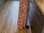 I love to cum on her nylons 1/16