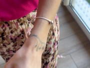 I love to cum on her nylons 5/16