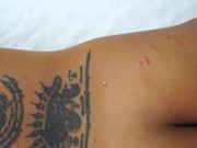 Hot Wax, Spanked & Tied Up Asian Cum Slave 5/16