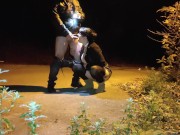 Mother-in-law helped son-in-law to pee 2/16