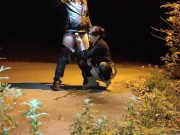 Mother-in-law helped son-in-law to pee 9/16