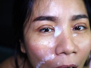 Asian Wife Fucked with Facial Before Bed 16/16
