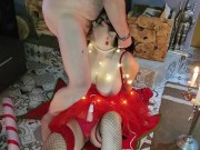 Moaning and shaking orgasm then recive big cum dump on face like whore 13/16