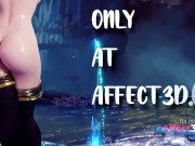 Lewd 3d babes showing their pol dance skill in a naughty animation 15/16