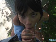 Public Agent Athenea Rose is from Colombia and gets fucked in a public location 8/16