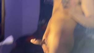 Gay Latino Stroked His Cock And Shows His Ass