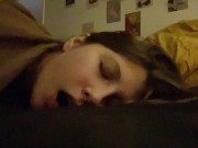 МОЛОДАЯ CВОДНАЯ СЕСТА МЕЧТАЕТ О ЧЛЕНЕ В АНАЛЕ - YourSofia 1/16