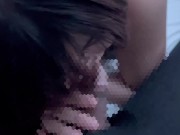 たっぷりの唾液で音を立てながらエロチンポをしゃぶり尽くしちゃう♡ cum in mouth swinger 1/16