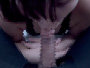 たっぷりの唾液で音を立てながらエロチンポをしゃぶり尽くしちゃう♡ cum in mouth swinger 6/16