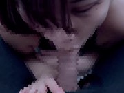 たっぷりの唾液で音を立てながらエロチンポをしゃぶり尽くしちゃう♡ cum in mouth swinger 8/16