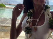 Angela Doll - French VLOG Salope de luxe se fait baiser en voyage Bora Bora Polynesie Francaise 5/16