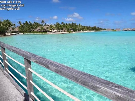 Angela Doll - French VLOG Salope de luxe se fait baiser en voyage Bora Bora Polynesie Francaise