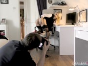 The Gorgeous Chloe Toy In College Outfit Poses Before Dildo Fuck Herself! 16/16