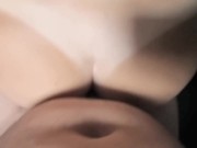 Huge ass housewife getting a huge creampie, massive cum over my wife´s pussy 4/16