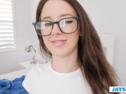 JAY'S POV - PETITE NYMPHO CHARLY SUMMER CASTING CREAMPIE