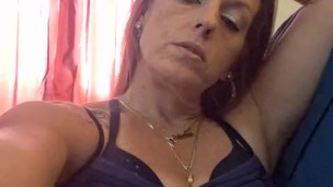 Hot Milf Smoking and Filming Herself