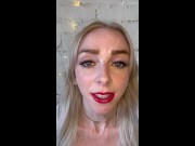 POV Face Fetish Cute Freckled Blonde CHEER SLUT Begs For YOUR Cum - Remi Reagan 13/16
