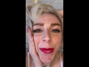 POV Face Fetish Cute Freckled Blonde CHEER SLUT Begs For YOUR Cum - Remi Reagan 16/16