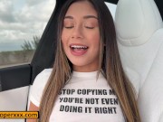 Xxlayna Marie Fucking Road Trip Tesla Autopilot 3/16
