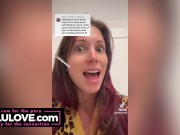 Babe showing off closeup cummy creampie pussy, going off on assholes, showering twice, cuckolding JOI and more - Lelu Love 13/16