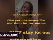 Babe showing off closeup cummy creampie pussy, going off on assholes, showering twice, cuckolding JOI and more - Lelu Love 15/16