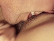 Guy Eats Unshaved Pussy Like He Means It 15/16