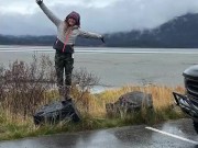 Sexy Lovers Go Exploring in Alaska