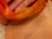 BLANKET PUSSY RUBBING, intense clit orgasm - Ela Stance 5/16