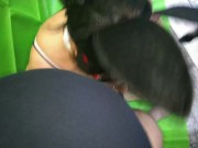 Stepmom cum slut milf wih Bunny ears handjob boy cock for cum extraction 5/16