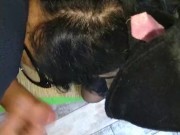 Bunny step mom showing her blowjob skills 13/16