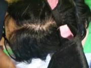 Bunny step mom showing her blowjob skills 14/16