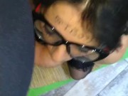 Bunny step mom showing her blowjob skills 16/16